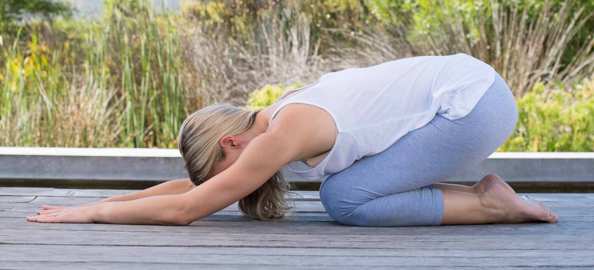 Women in Child's Pose